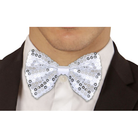 Papillon Argento in Pajlettes