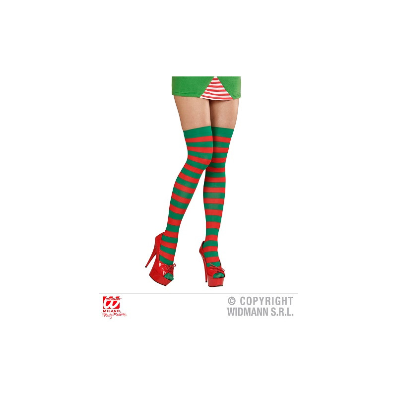 Parigine Rigata Verde/Rossa