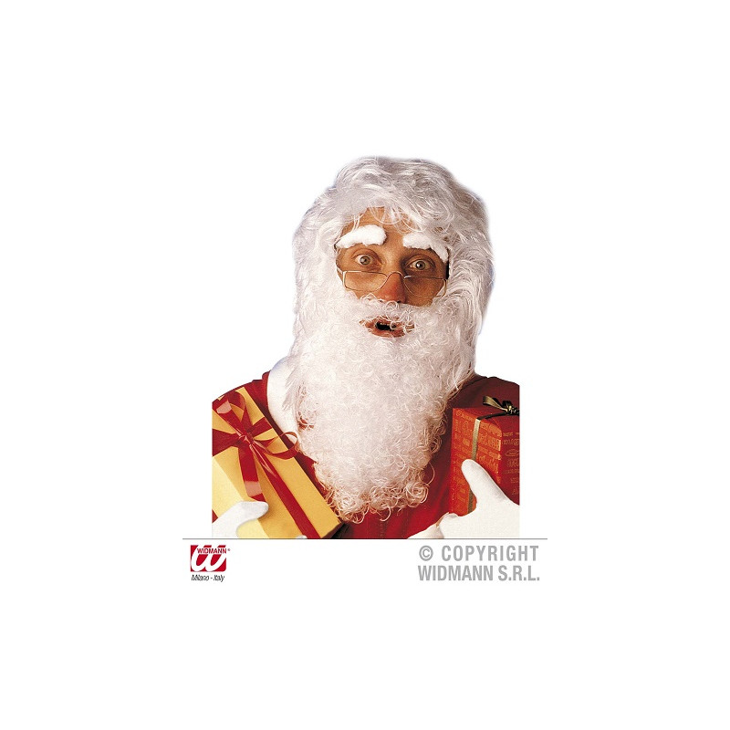 Parrucca Babbo Natale con barba