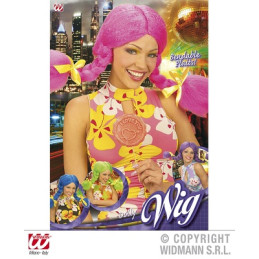 Parrucca Bambola con trecce col ass