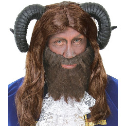 Parrucca Bestia con corna