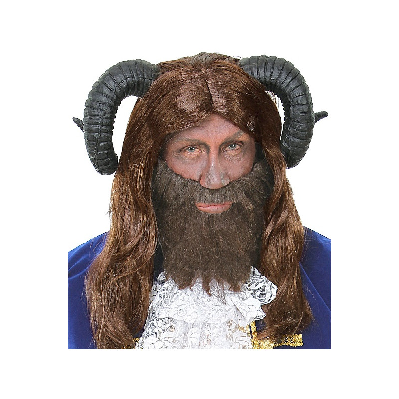 Parrucca Bestia con corna