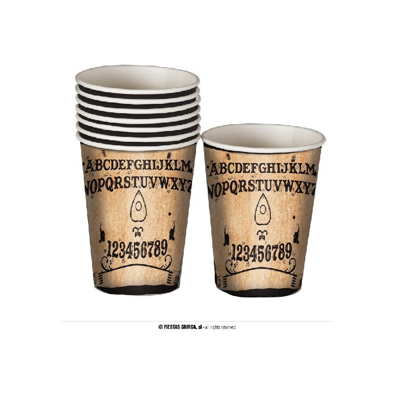 Bicchieri Veggente Zingara 240 ml - 9 cm (cf. 6 pz)