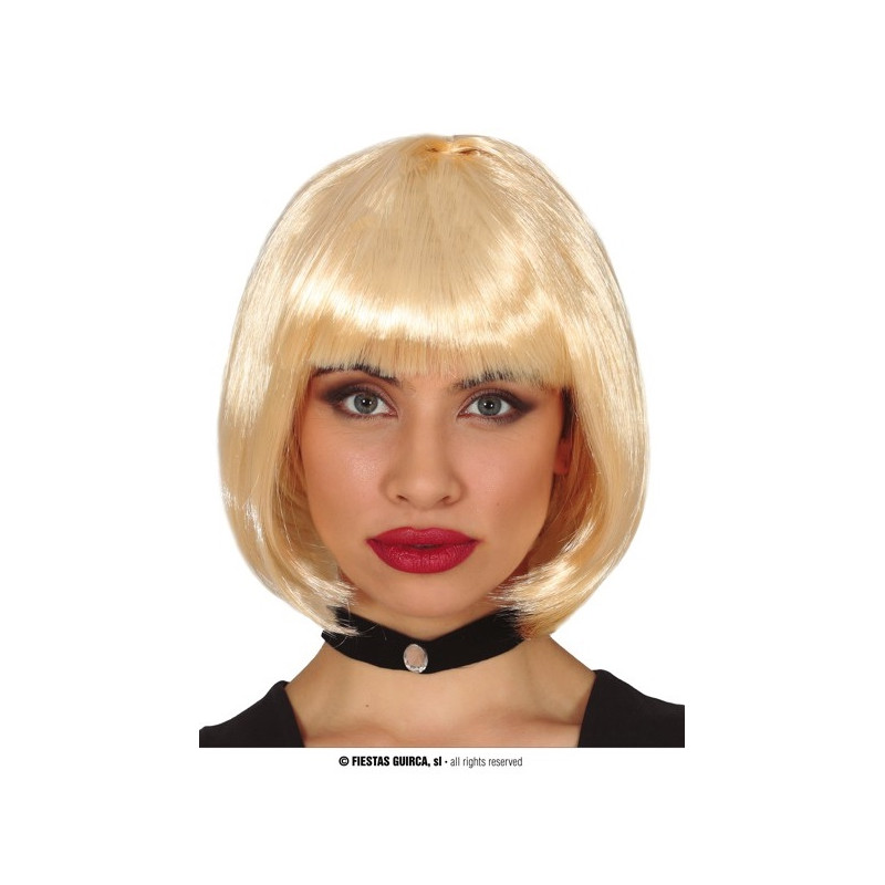 Parrucca Corta Bionda