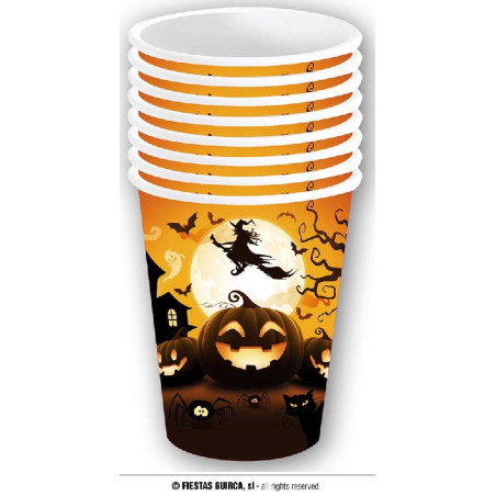 Bicchieri Zucca 240 ml - 9 cm (cf. 6 pz)