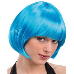 Parrucca Corta Celeste