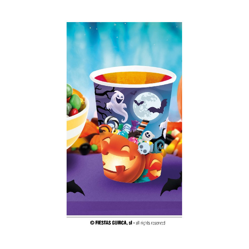 Bicchieri Zucca 240 ml - 9 cm (cf. 6 pz)