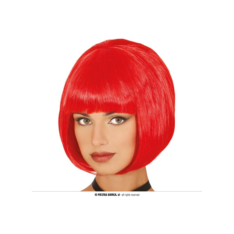 Parrucca Corta Rossa
