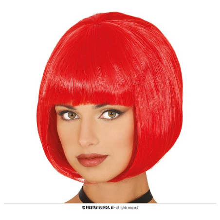 Parrucca Corta Rossa