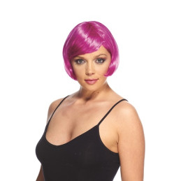 Parrucca Corta Viola
