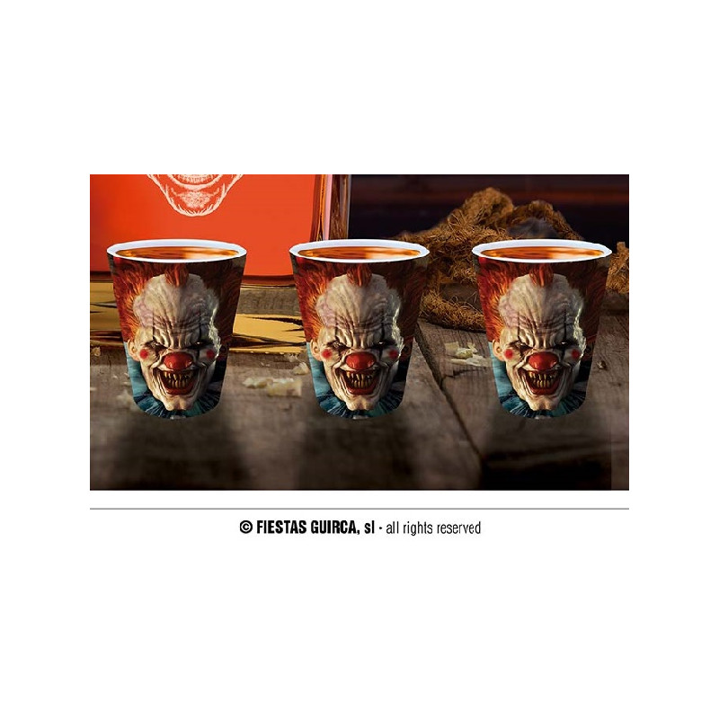 Bicchierini Clown IT 5x6 cm (cf. 3 pz)