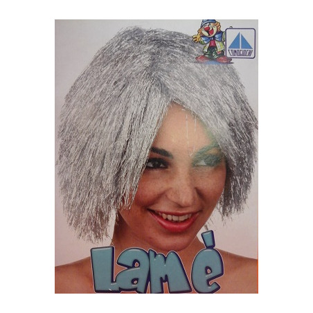 Parrucca Disco Argento
