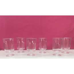 Bicchierini in plastica trasparente (cf. 6 pz)
