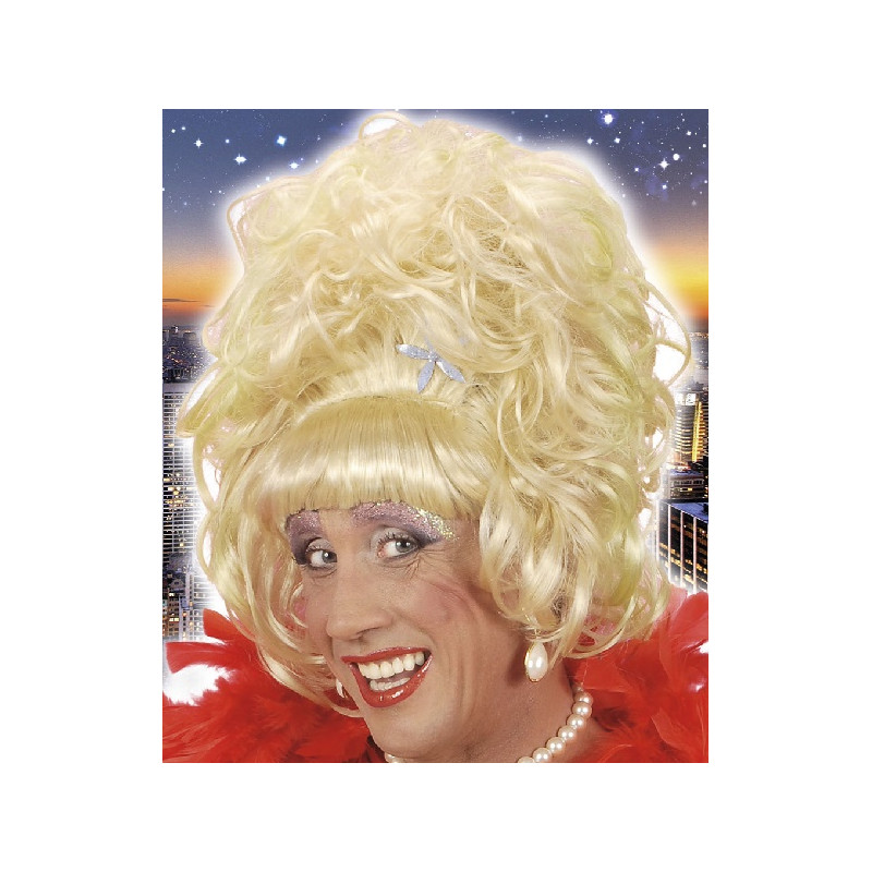 Parrucca Drag Queen Bionda