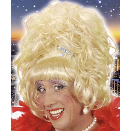 Parrucca Drag Queen Bionda