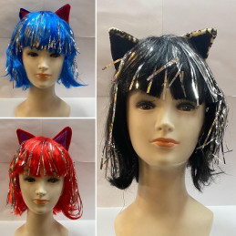 Parrucca Gatto Col Ass