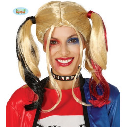 Parrucca Harley Quinn