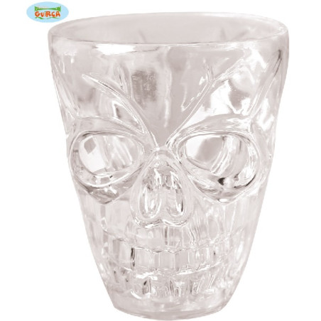 Bicchierini Teschio Trasparenti 5,5 cm (cf. 4 pz)