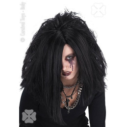 Parrucca Punk Rock Nera