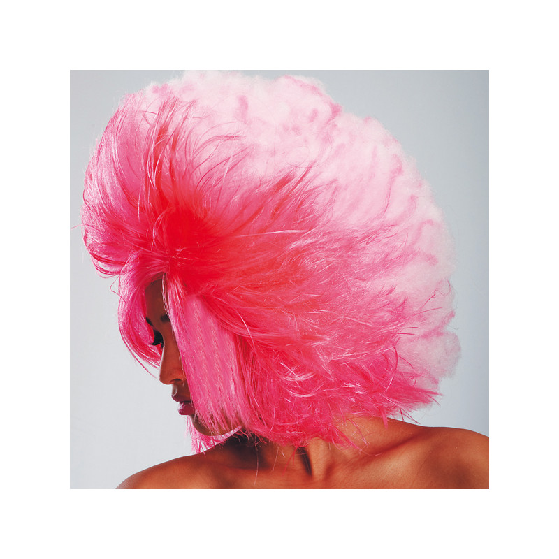 Parrucca Punk Rock Rosa/Fuxia