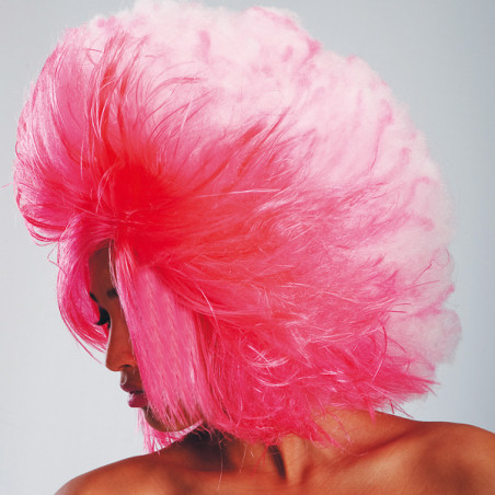 Parrucca Punk Rock Rosa/Fuxia