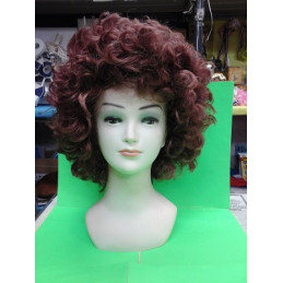 Parrucca Riccia Castana