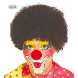 Parrucca Riccia Castana Bambino