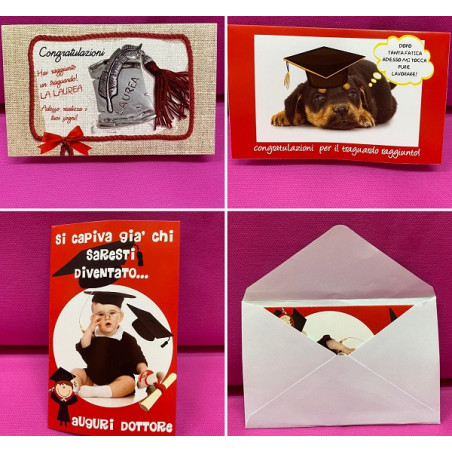 Biglietto Auguri Laurea Piccolo