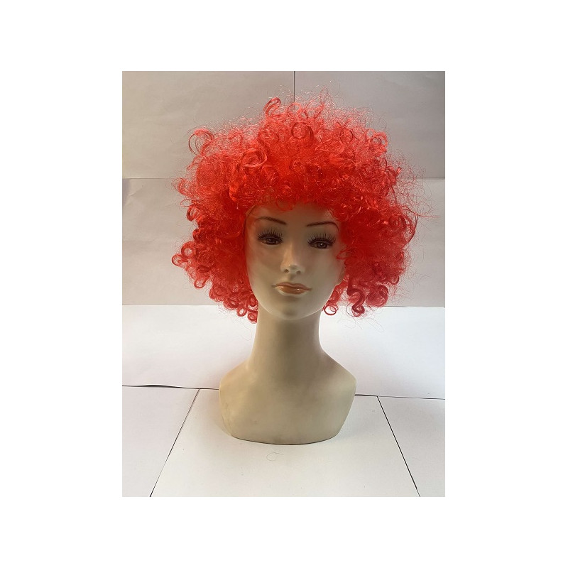Parrucca Riccia Rossa