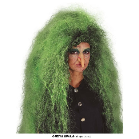 Parrucca Strega Verde