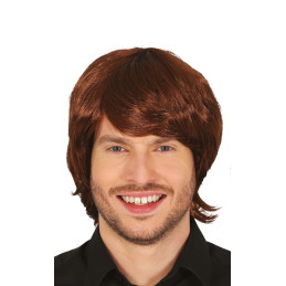 Parrucca Uomo Castana