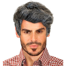 Parrucca Uomo Grigio