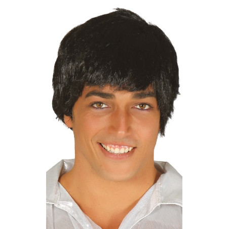 Parrucca Uomo Nera