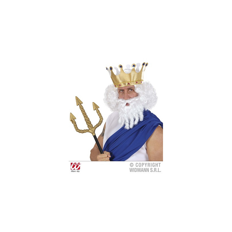 Parrucca Zeus con barba