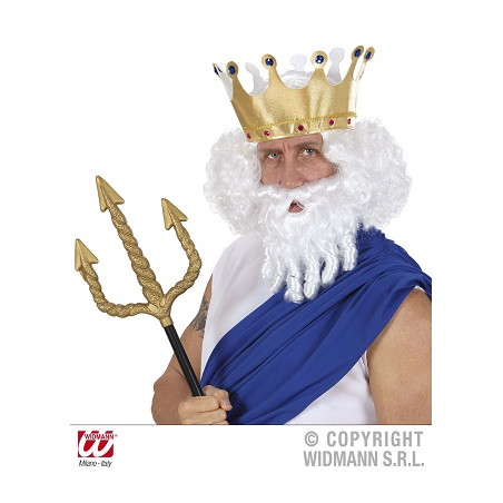Parrucca Zeus con barba