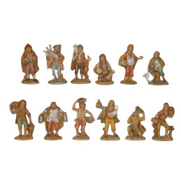 Pastore Semplice 12 pezzi - 13 cm LUX Color Legno