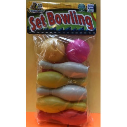 Birilli 10 pz con 2 palline