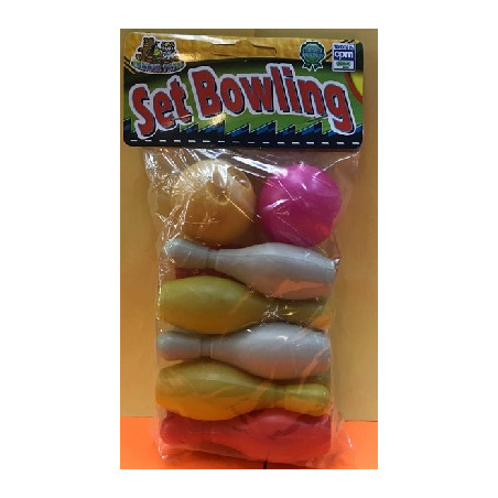 Birilli 10 pz con 2 palline