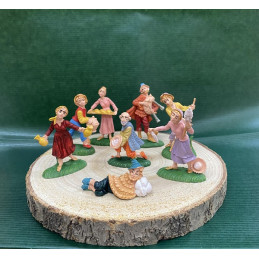 Pastore Semplice 8 pezzi - 6,5 cm ASSORTITI