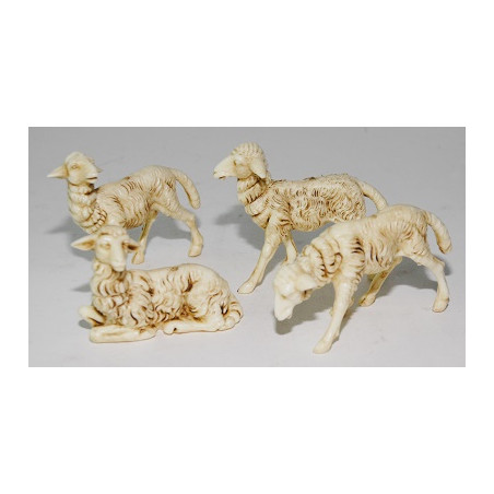 Pecore 10x10 cm (cf. 4 pz)