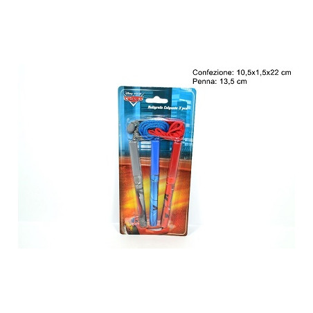 Penna Cars con laccio (cf. 3 pz)