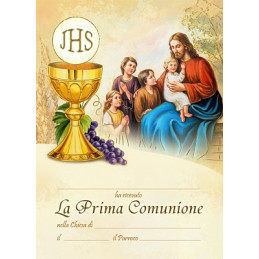 Pergamena Prima Comunione