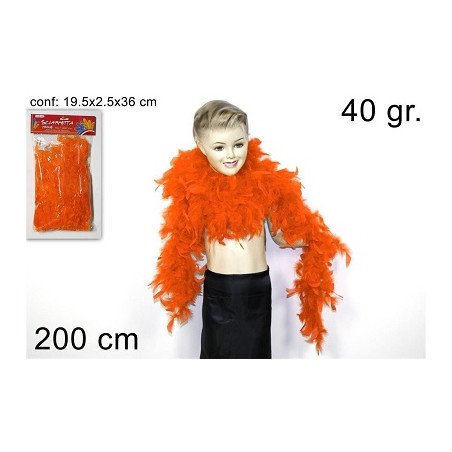 Boa Arancione 2 mt - 40 gr