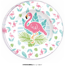 Piatti Fenicottero 23 cm (cf. 8 pz)