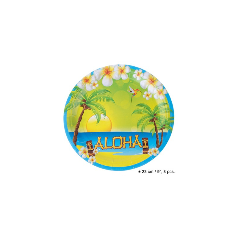 Piatti Hawai 23 cm (cf. 8 pz)