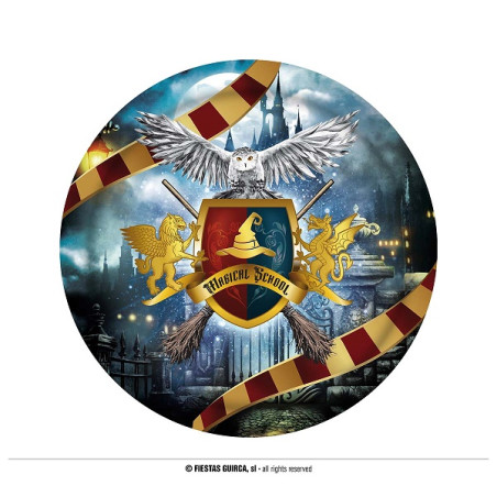 Piatti Mago Harry Potter 23 cm (cf. 6 pz)