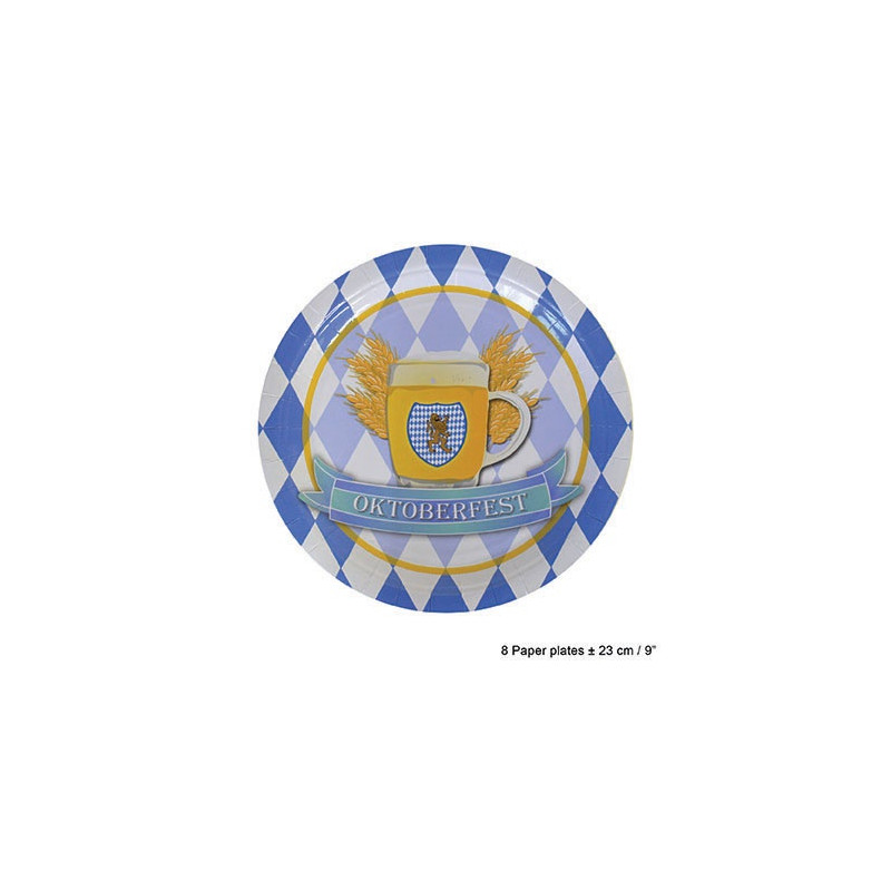 Piatti Oktoberfest 23 cm (cf. 8 pz)