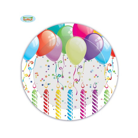Piatti per Compleanno (cf. 8 pz)