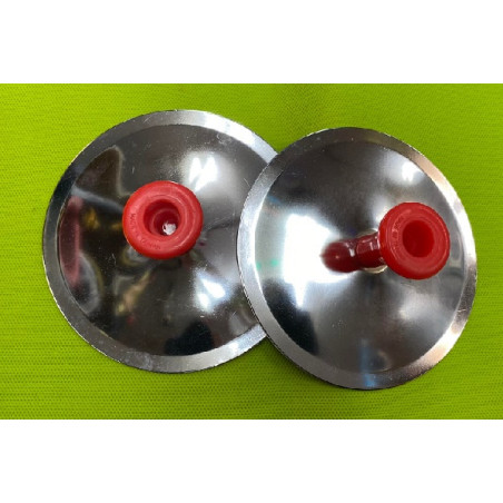 Piatti percussione in metallo (cf. 2 pz)