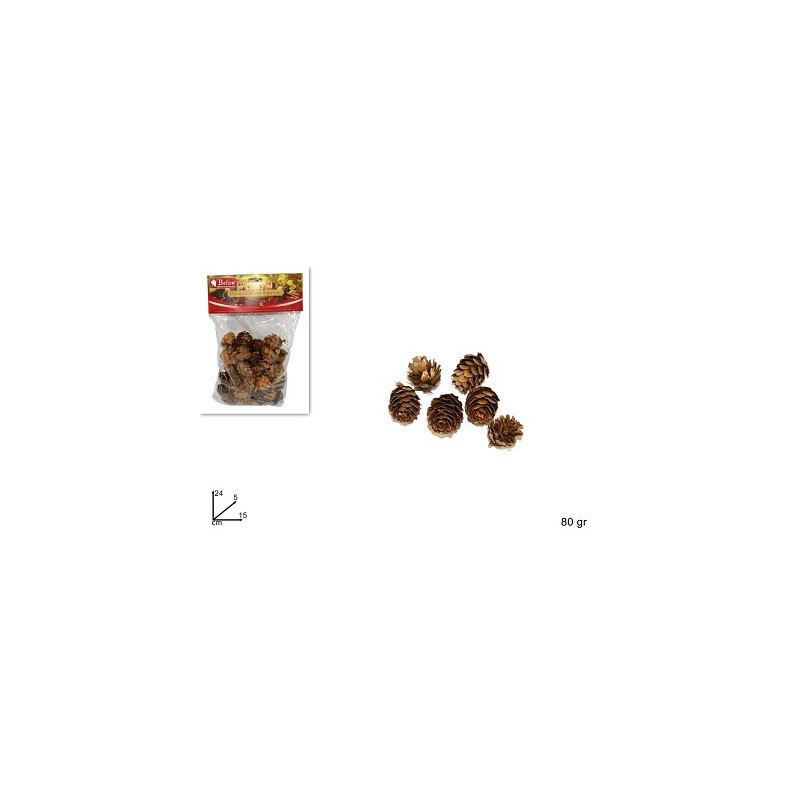 Pigne Naturali piccole 80 gr in busta